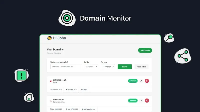 Domain Monitor Lifetime Deal