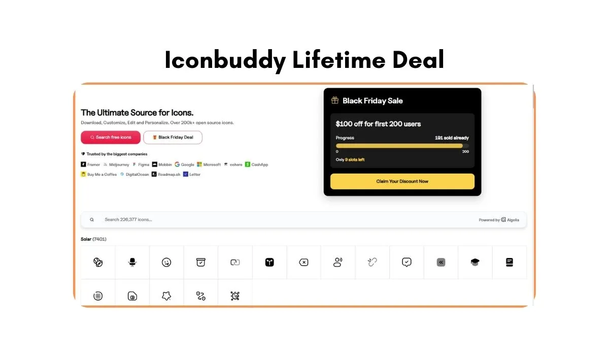 Iconbuddy Lifetime Deal