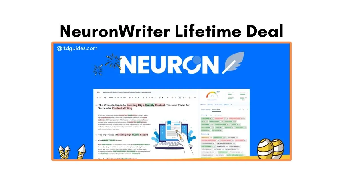 NeuronWriter Lifetime Deal