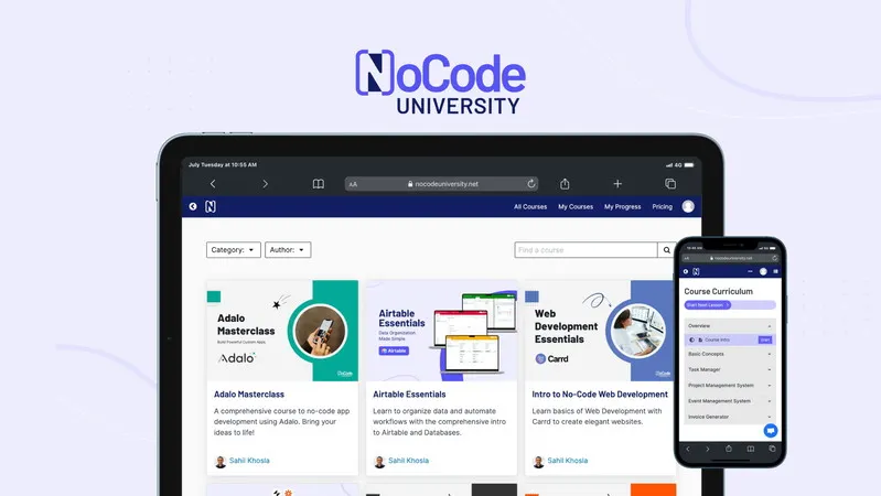 NoCode University Lifetime Deal