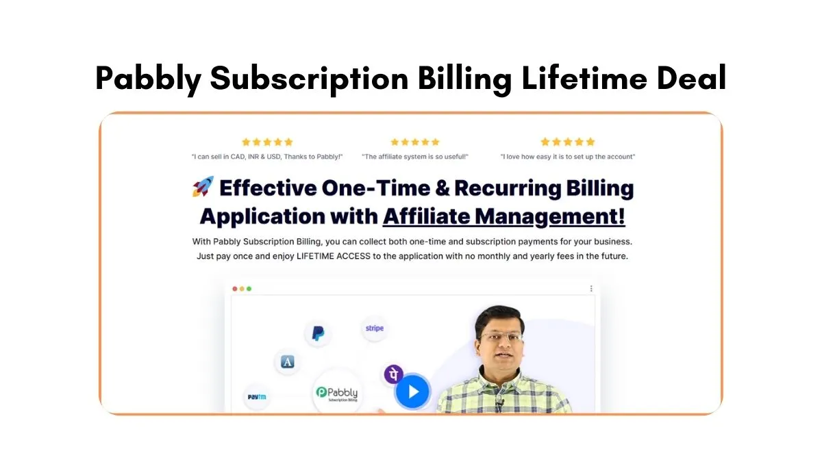 Pabbly Subscription Billing Lifetime Deal