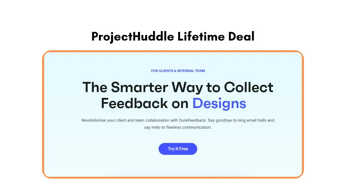 ProjectHuddle Lifetime Deal