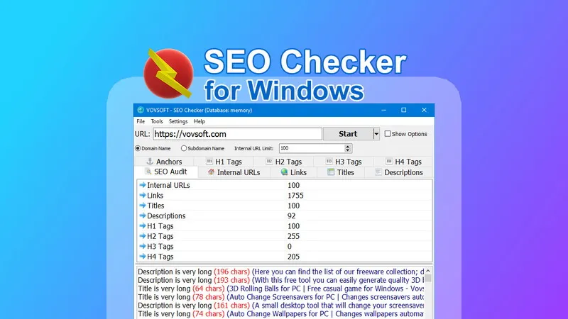 SEO Checker For Windows Lifetime Deal