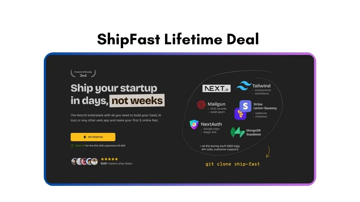 ShipFast Lifetime Deal