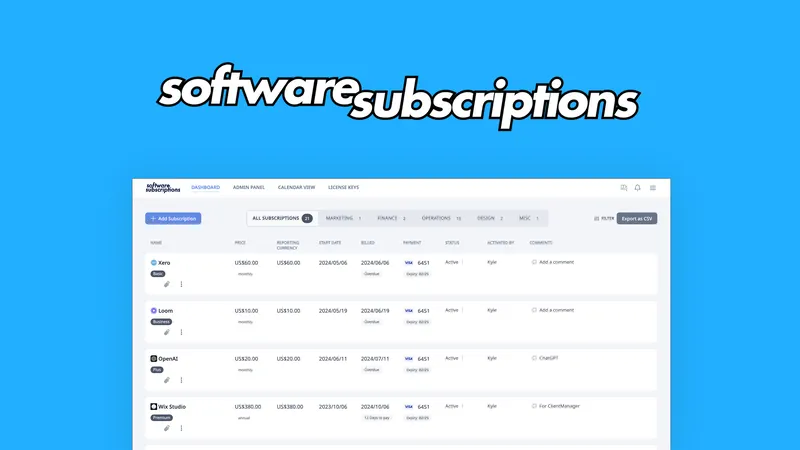 SoftwareSubscriptions Lifetime Deal