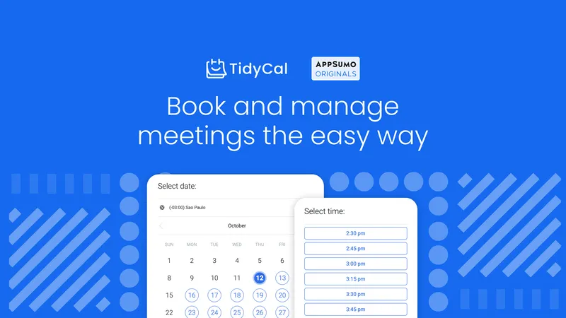 TidyCal Lifetime Deal