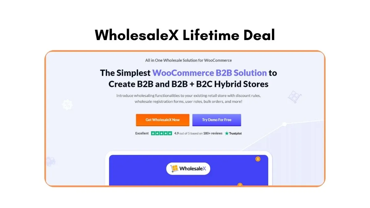 WholesaleX Lifetime Deal