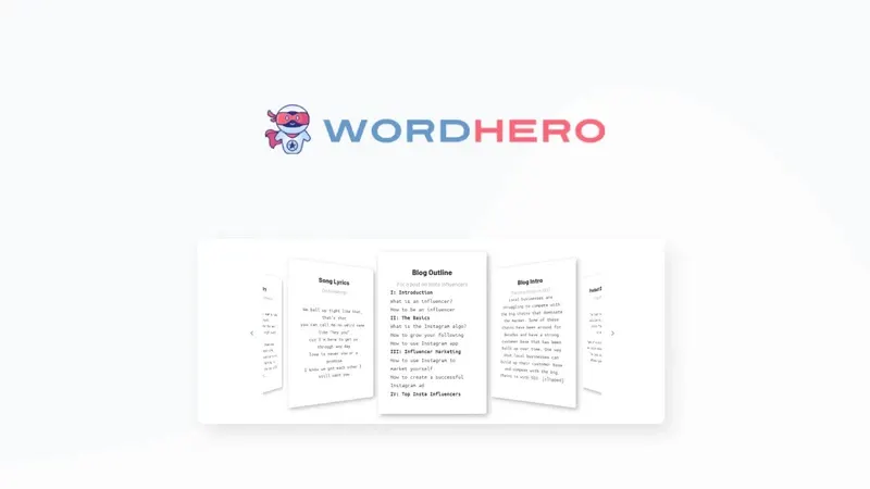 WordHero Lifetime Deal