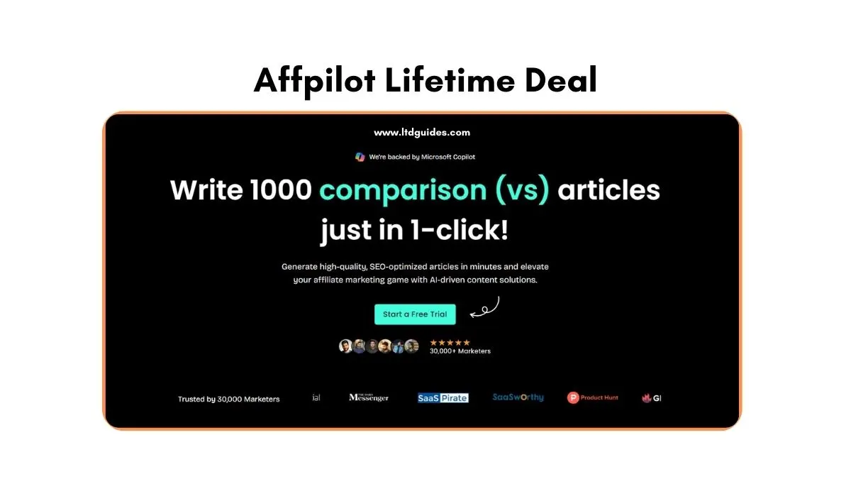 Affpilot Lifetime Deal