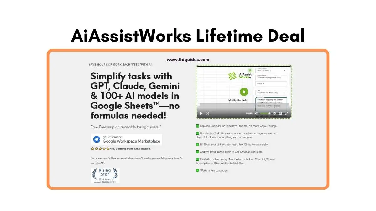 AiAssistWorks Lifetime Deal