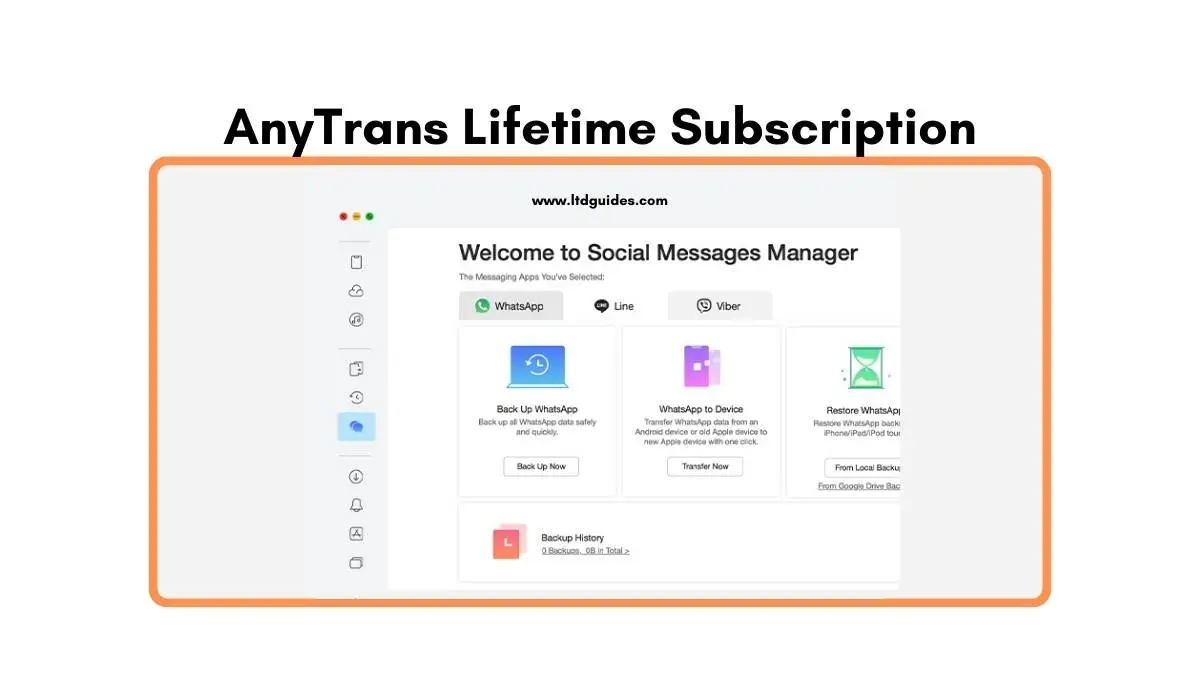 AnyTrans Lifetime Subscription