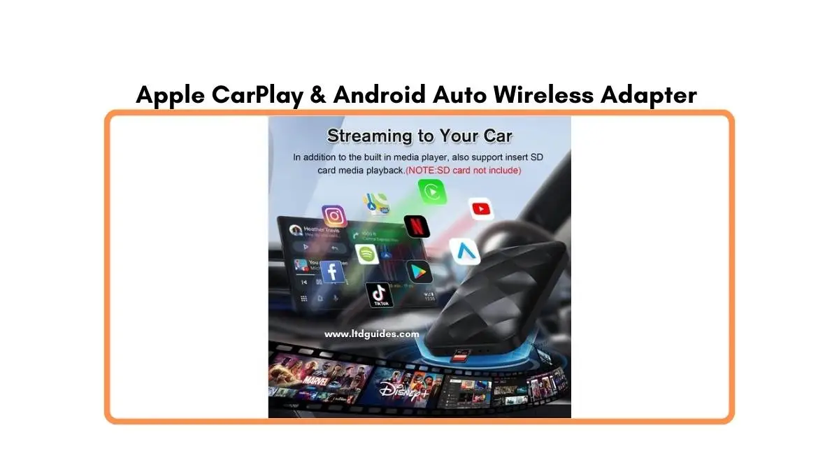 Apple CarPlay & Android Auto Wireless Adapter