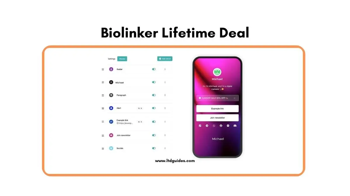 Biolinker Lifetime Deal