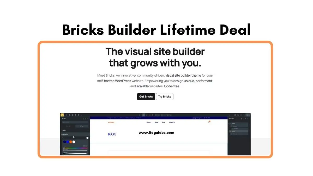 Bricks Builder Lifetime Deal