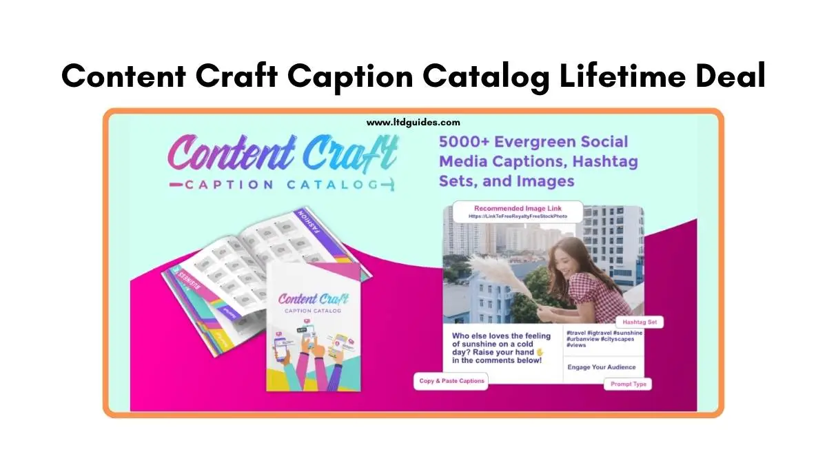 Content Craft Caption Catalog Lifetime Deal