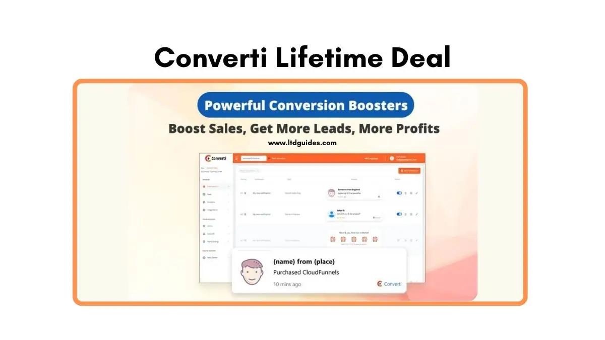 Converti Lifetime Deal