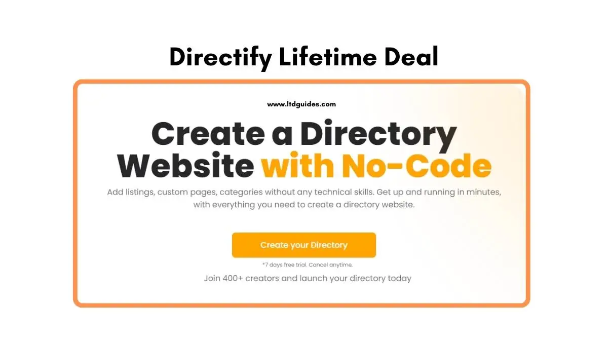 Directify Lifetime Deal