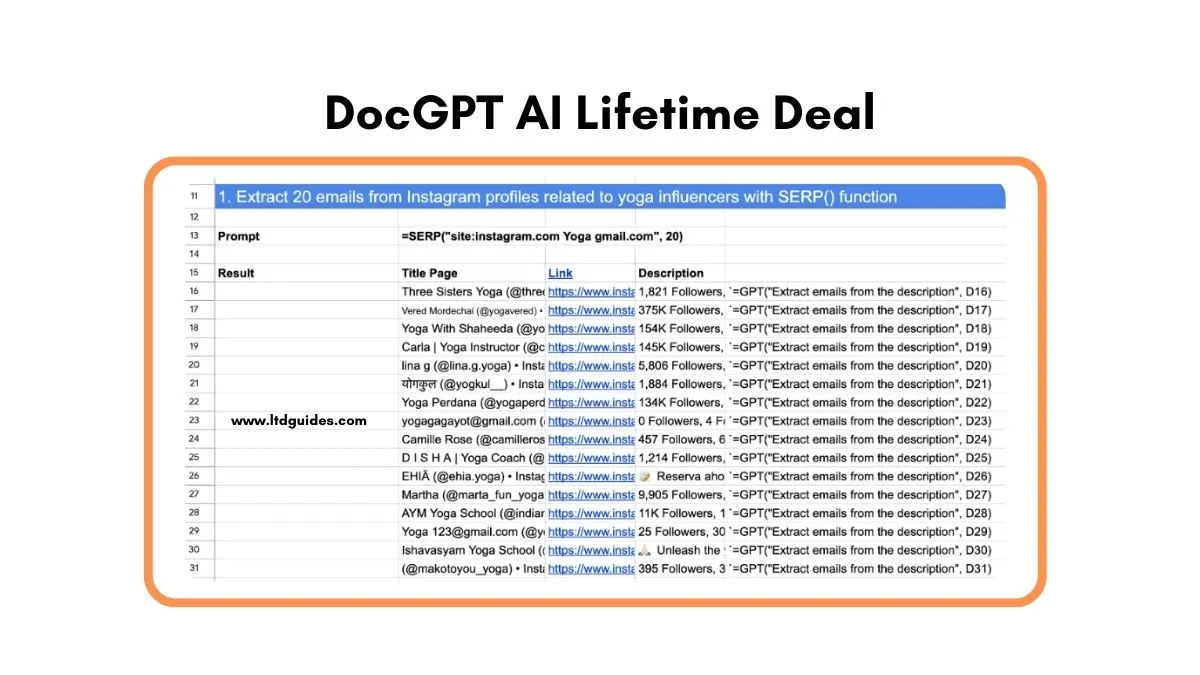 DocGPT AILifetime Deal