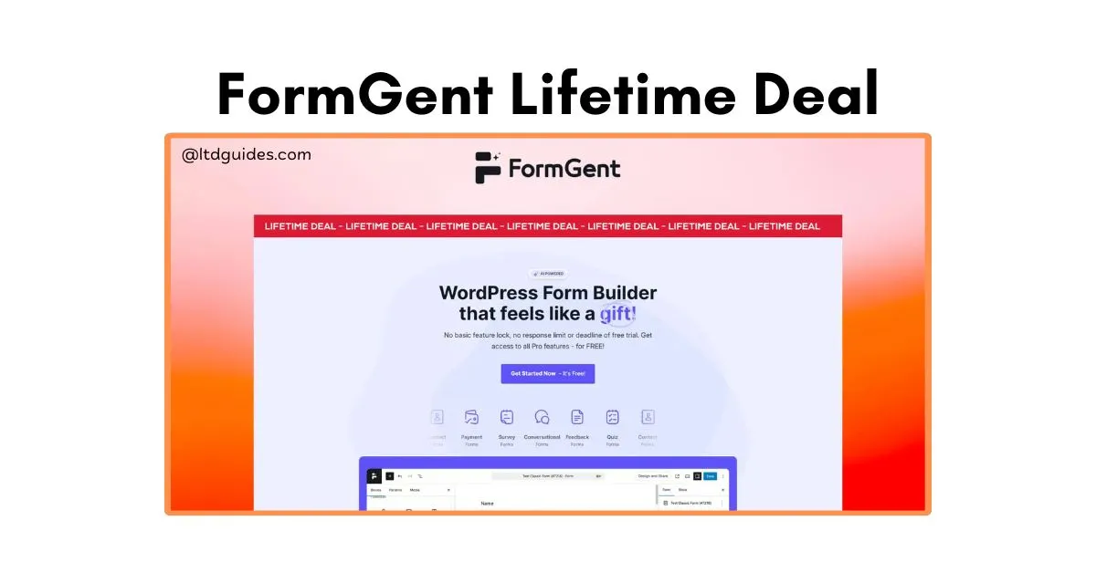 FormGent Lifetime Deal