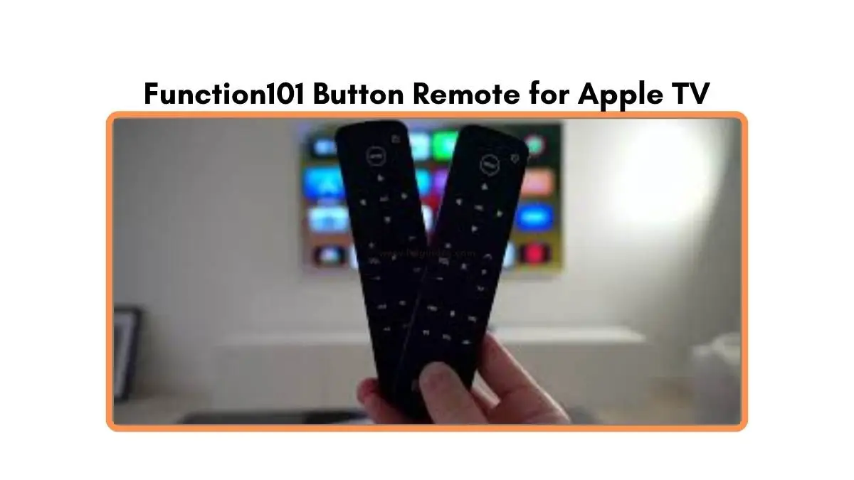 Function101 Button Remote for Apple TV