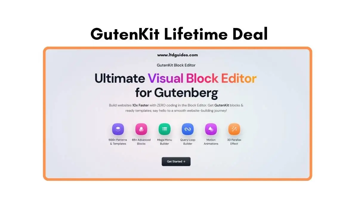 GutenKit Lifetime Deal