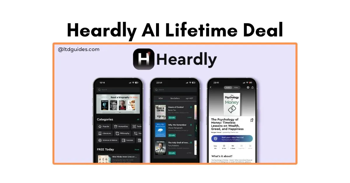Heardly AI Lifetime Deal