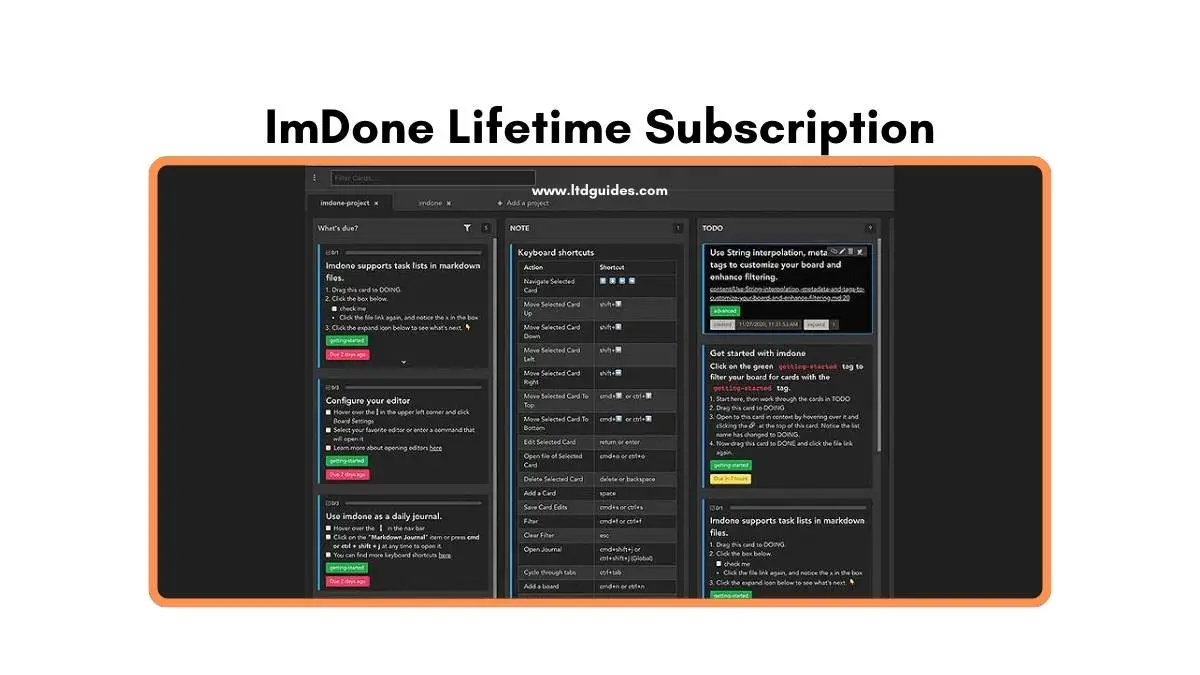 ImDone Lifetime Subscription