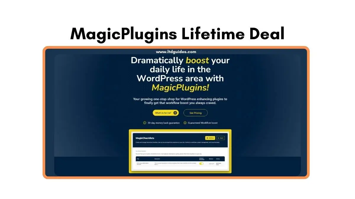 MagicPlugins Lifetime Deal