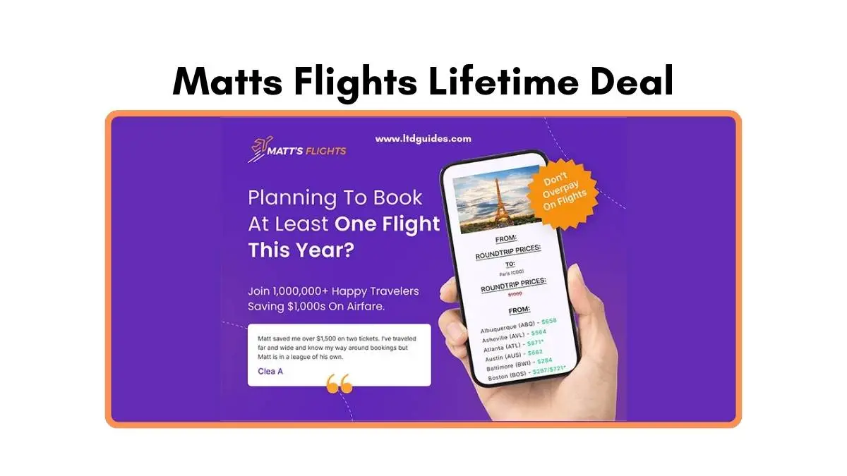 Matts Flights Lifetime Deal