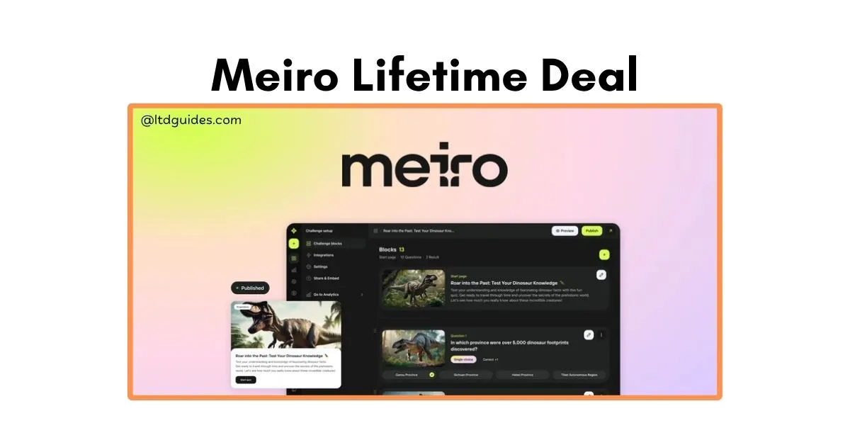 Meiro Lifetime Deal