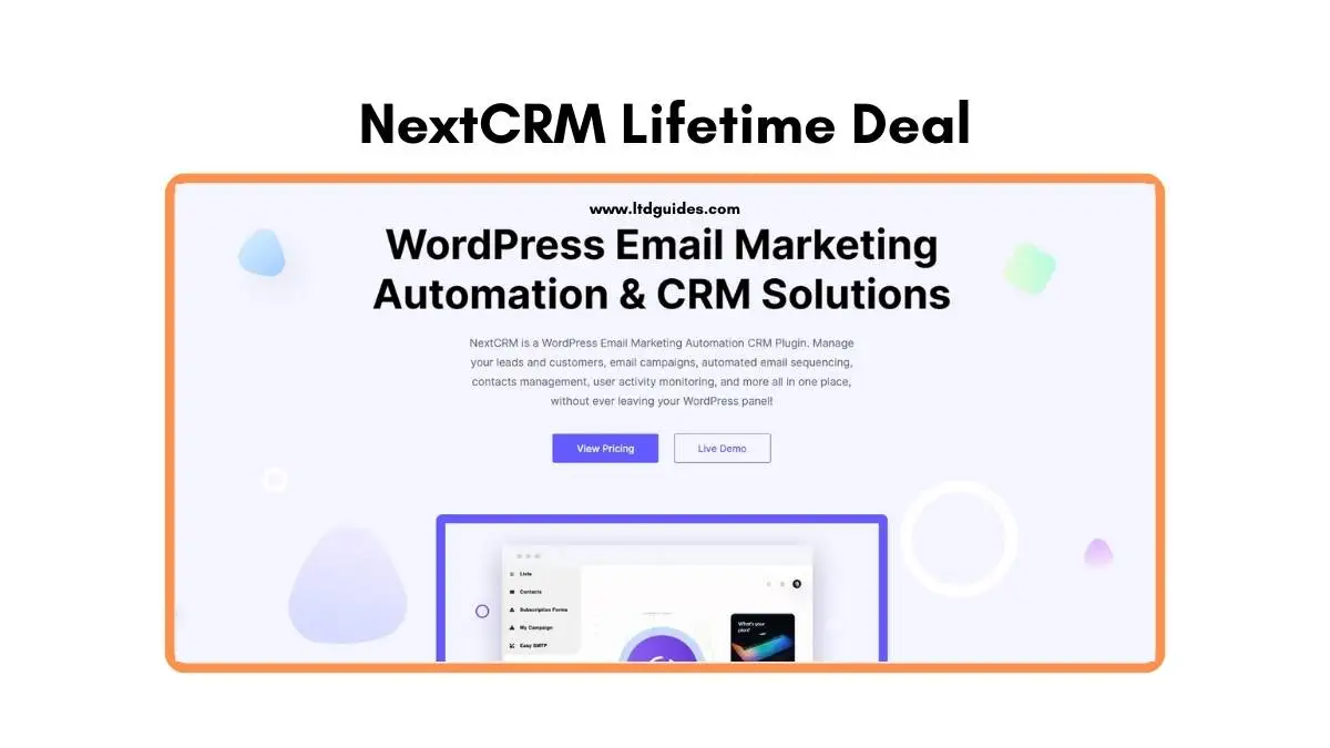 NextCRM Lifetime Deal