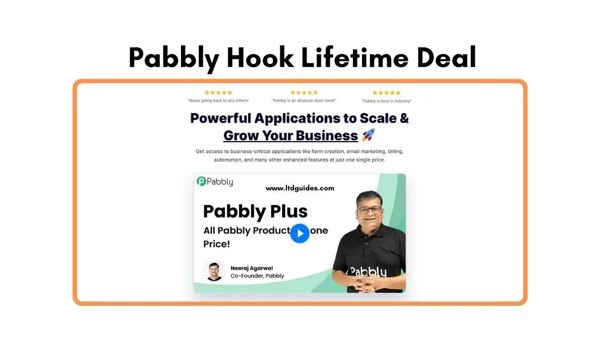 Pabbly Hook Lifetime Deal