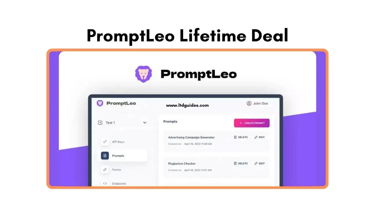 PromptLeo Lifetime Deal