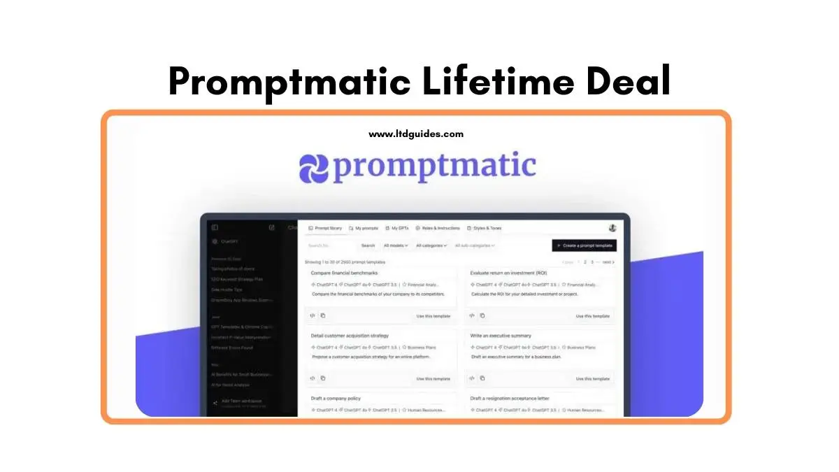 Promptmatic Lifetime Deal