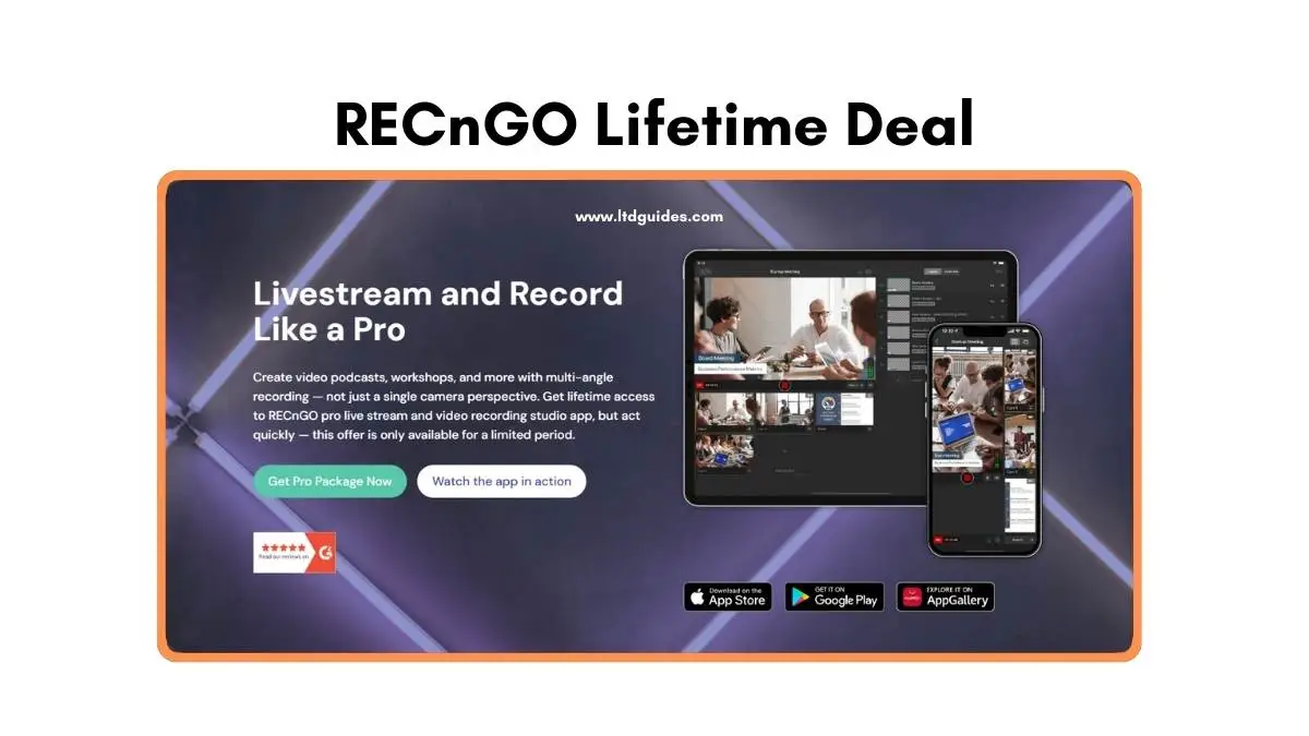 RECnGO Lifetime Deal