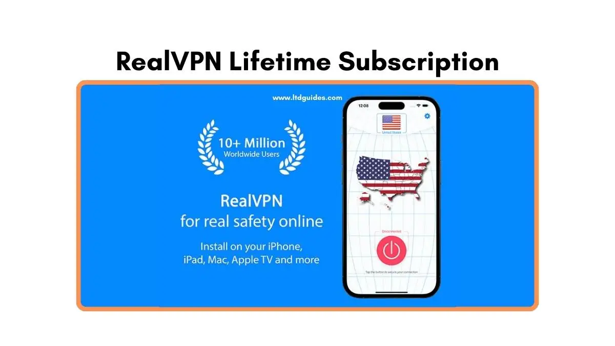 RealVPN Lifetime Subscription