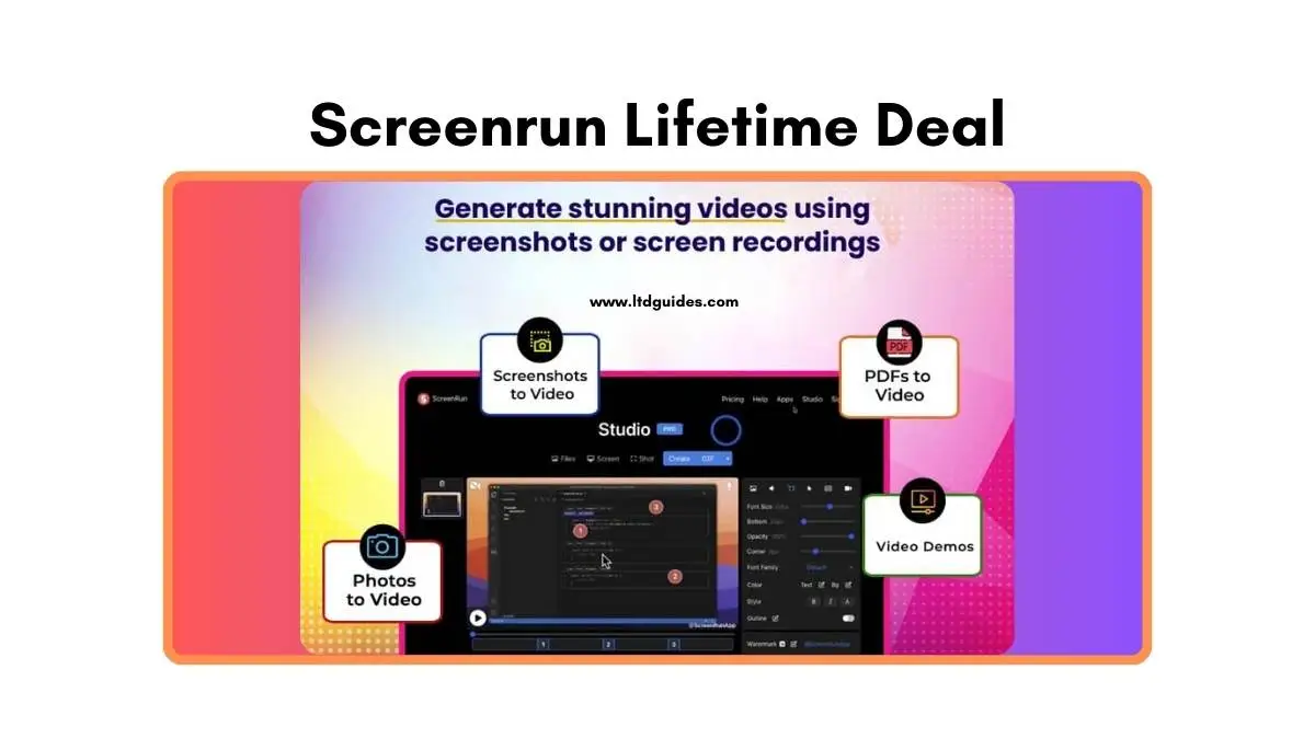 Screenrun Lifetime Deal