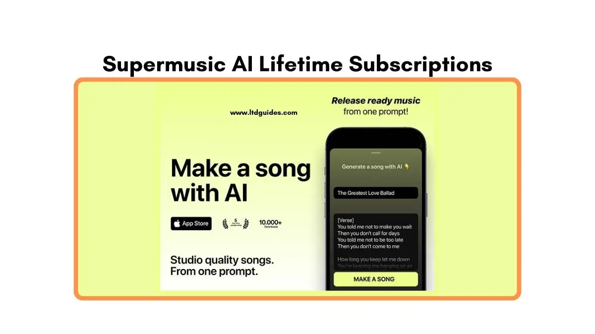 Supermusic AI Lifetime Subscriptions