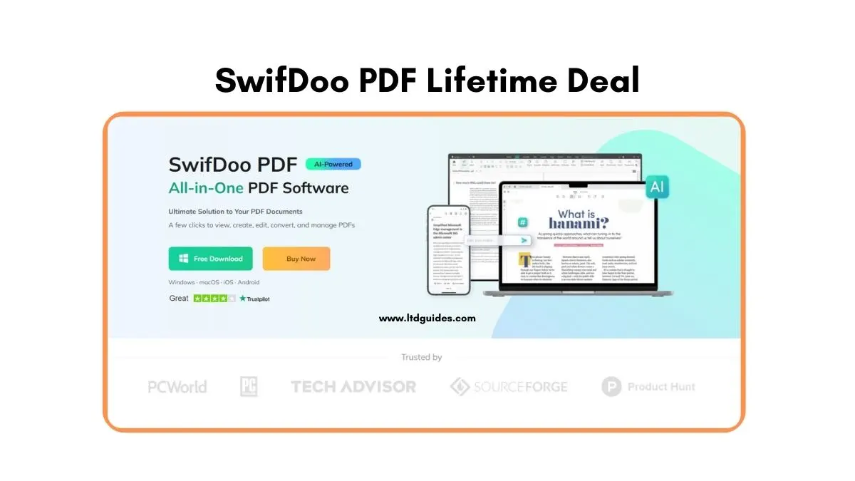 SwifDoo PDF Lifetime Deal