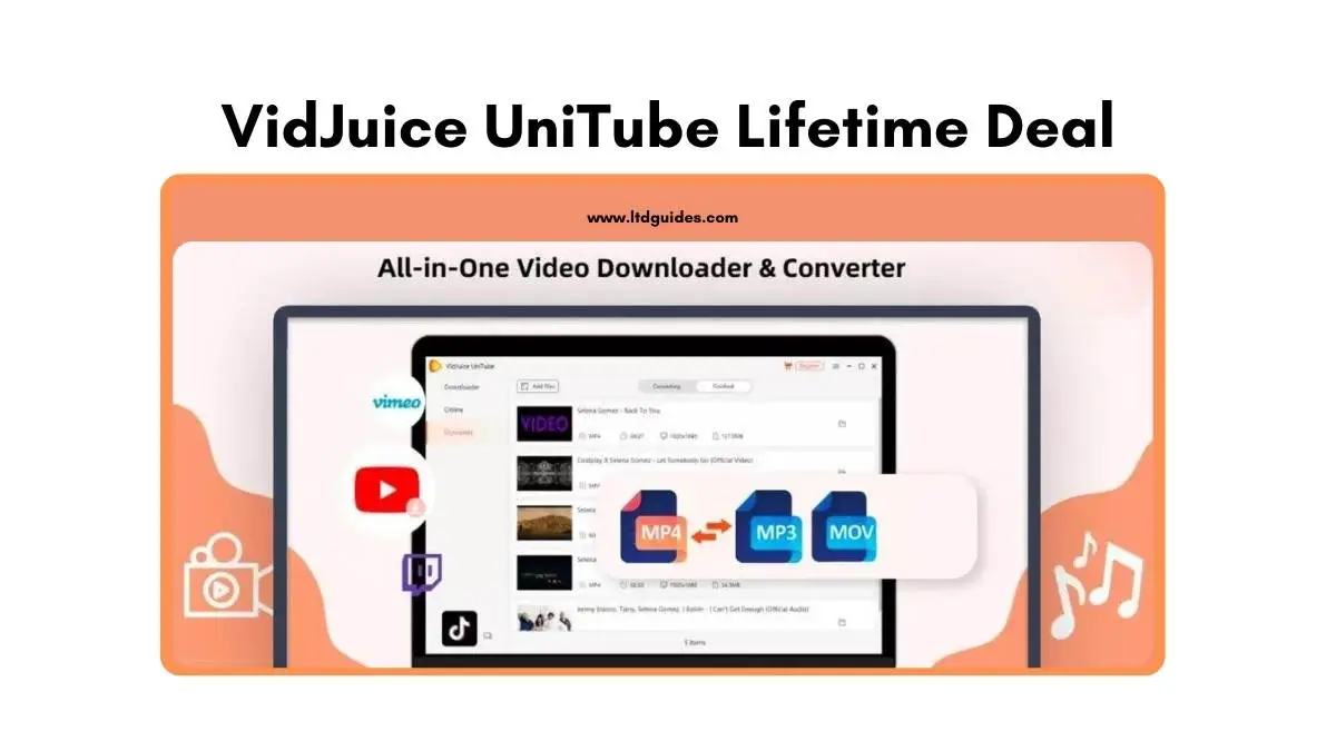 VidJuice UniTube Lifetime Deal