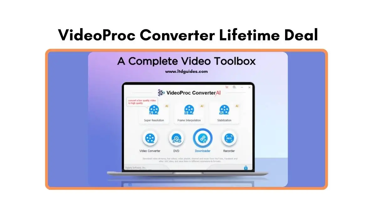 VideoProc Converter Lifetime Deal