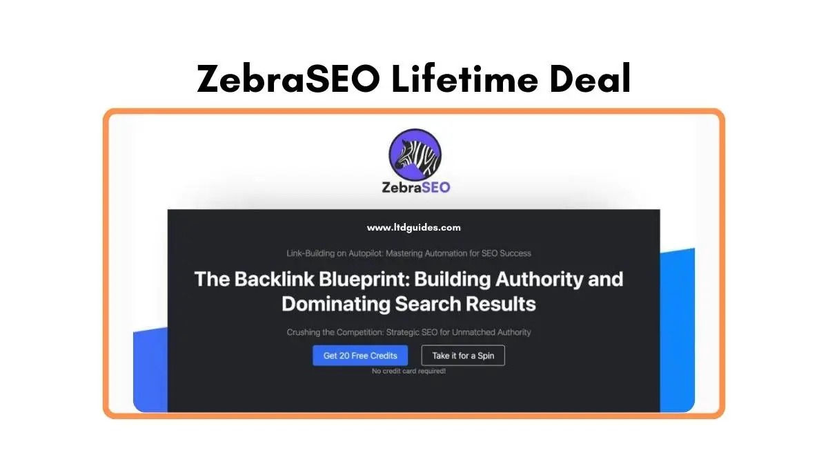 ZebraSEO Lifetime Deal