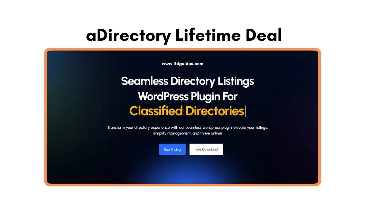 aDirectory Lifetime Deal