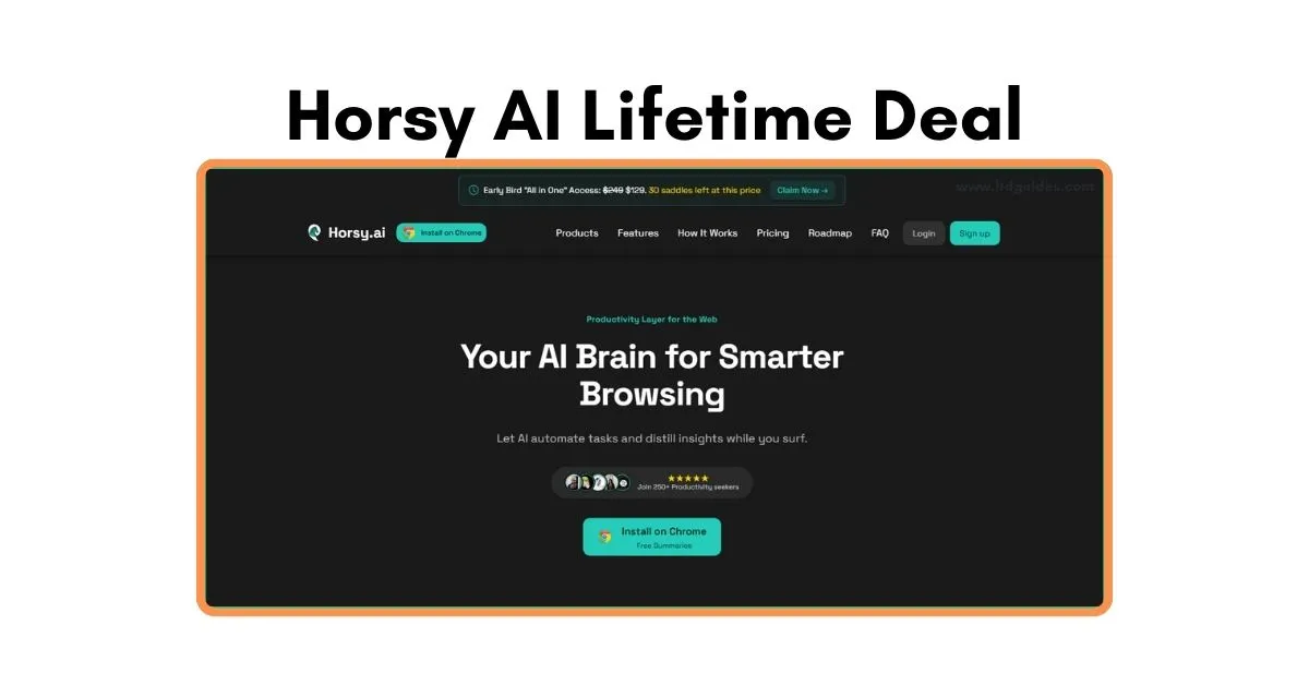 Horsy AI Lifetime Deal