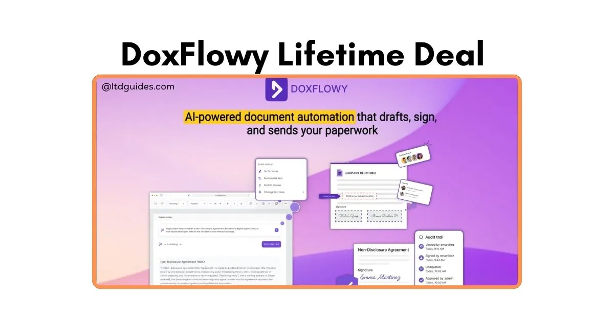 DoxFlowy Lifetime Deal