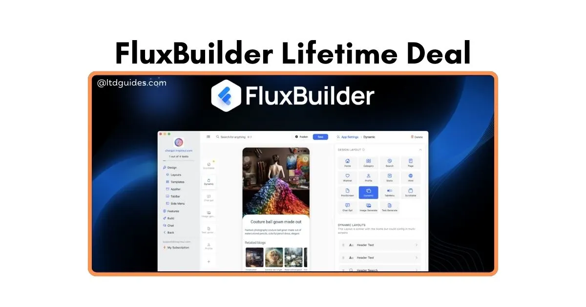 FluxBuilder Lifetime Deal