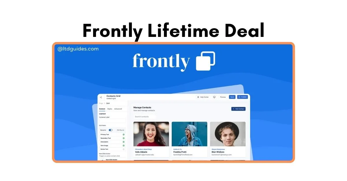 Frontly Lifetime Deal