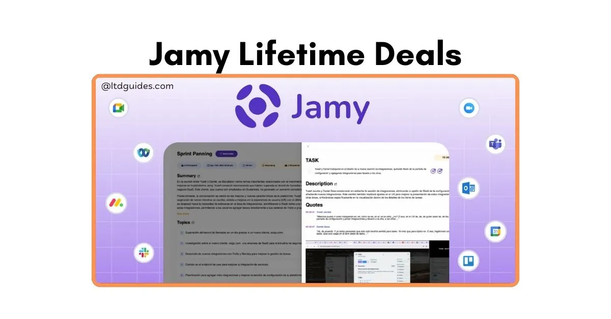 Jamy Lifetime Deal