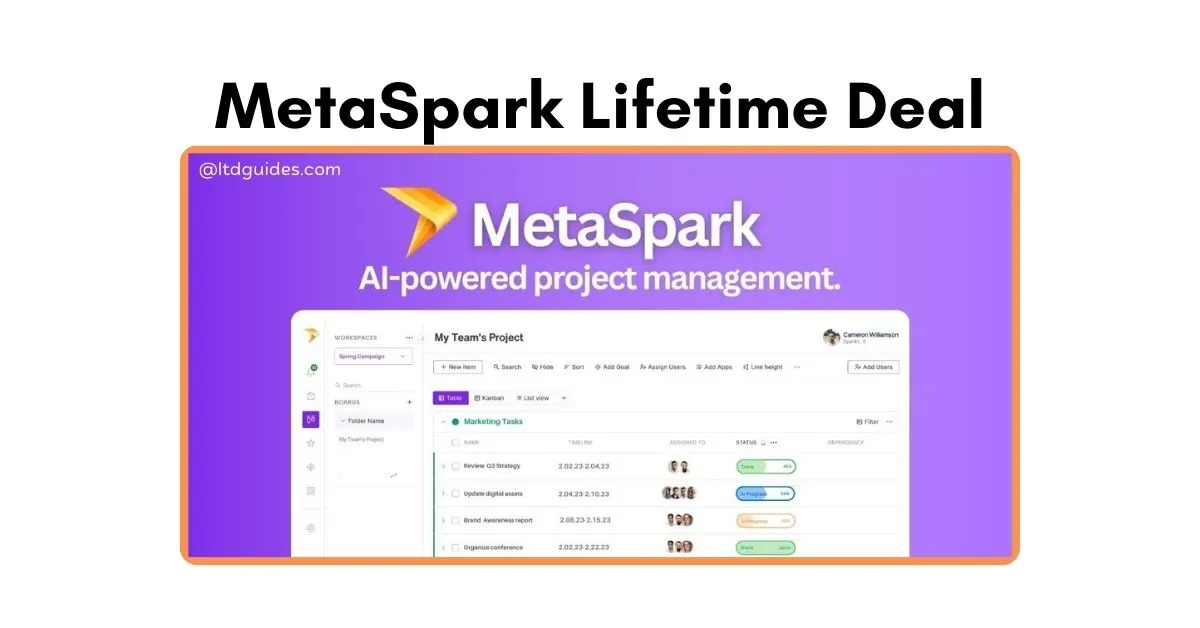 MetaSpark Lifetime Deal