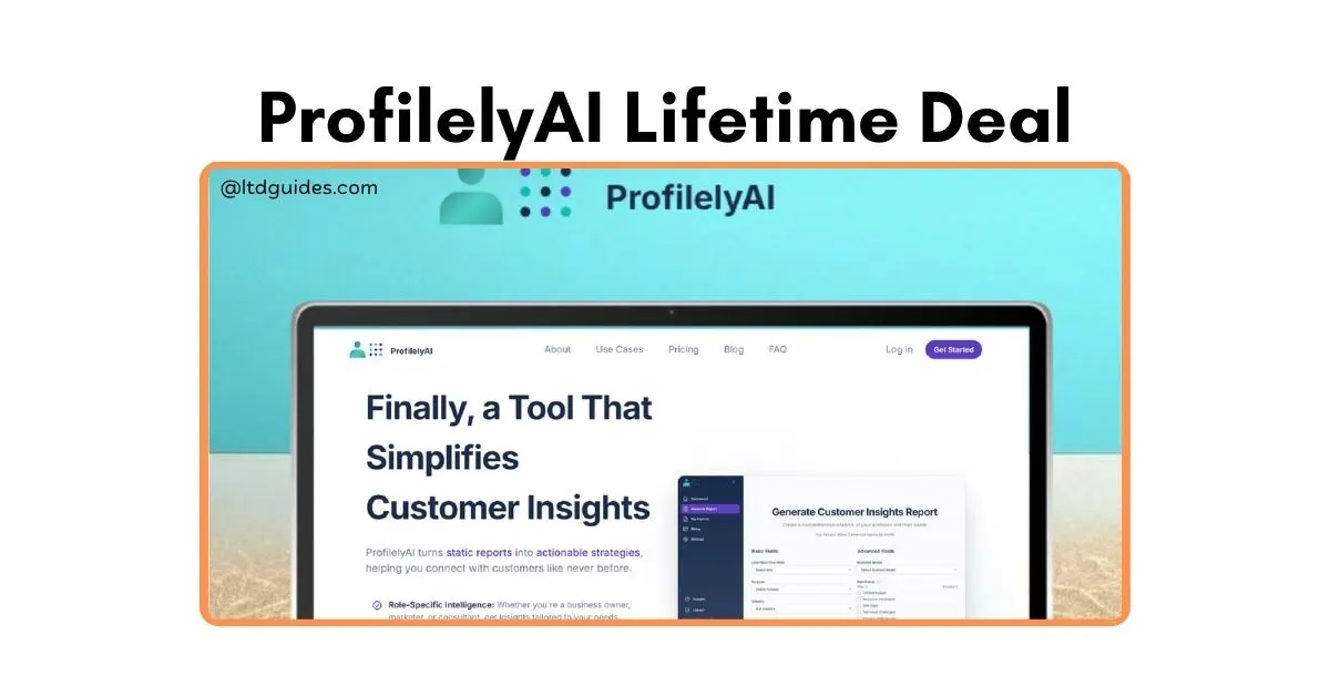 ProfilelyAI Lifetime Deal